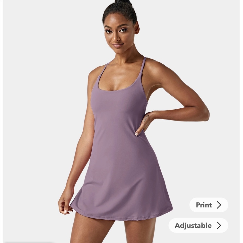 Halara In My Feels Everyday 2-in-1 Activity Dress